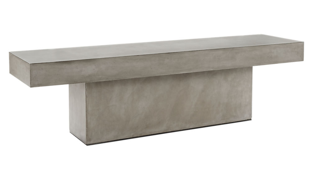 home decor finds erin erinslately erins lately cb2 fuse large grey bench dining room