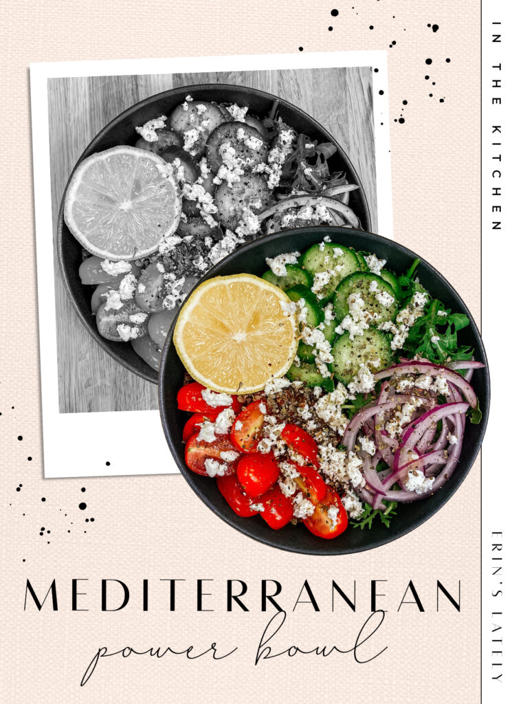 mediterranean power bowl salad