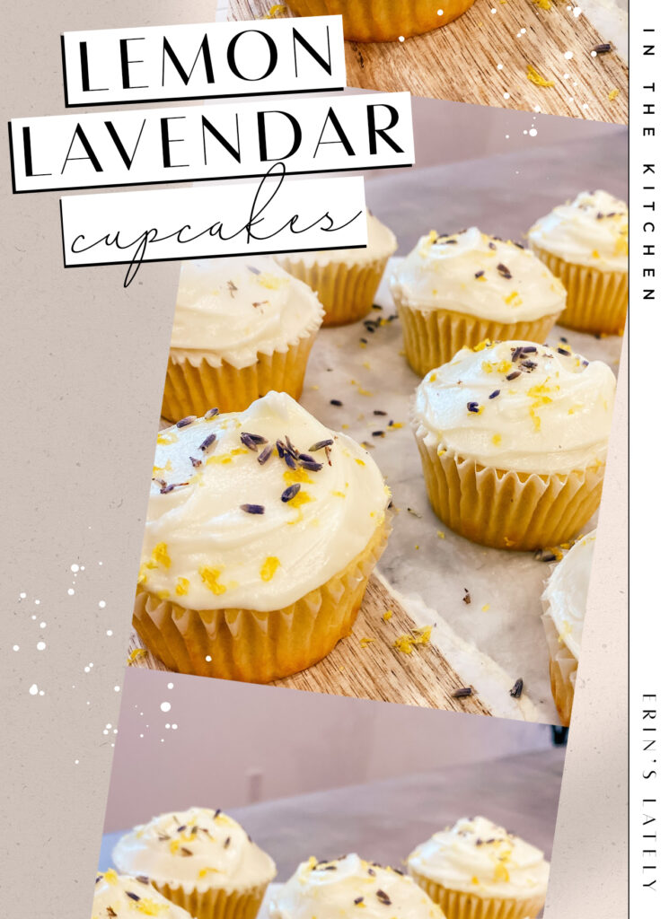 lemon lavender cupcakes