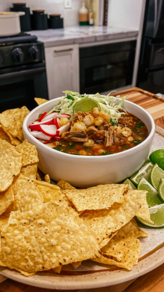 pozole family recipe erins lately cooking soup mexican