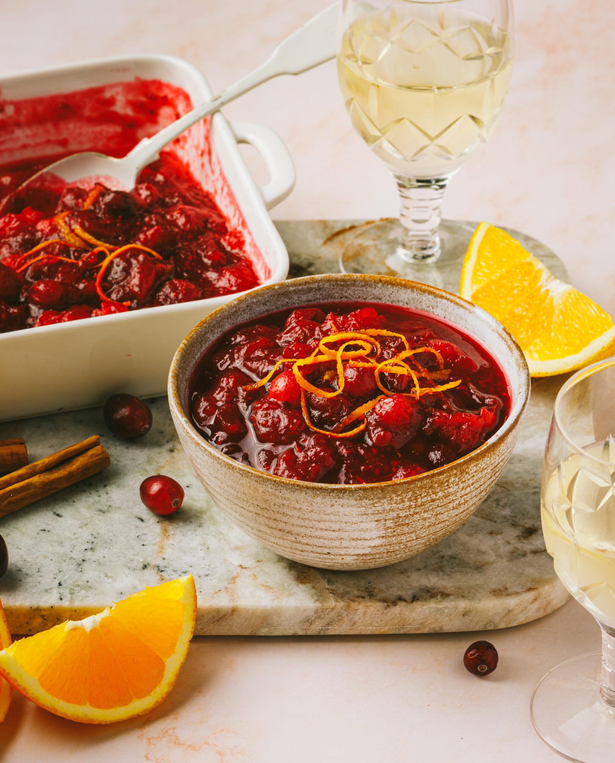 Homemade Cranberry Sauce recipe for thanksgiving christmas fall and winter