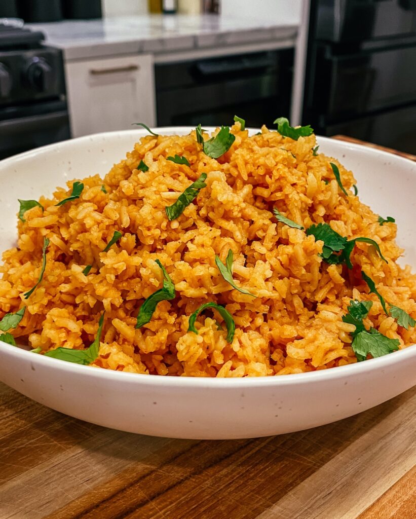 Spanish Rice Mexican Rice food side dish recipe delicious