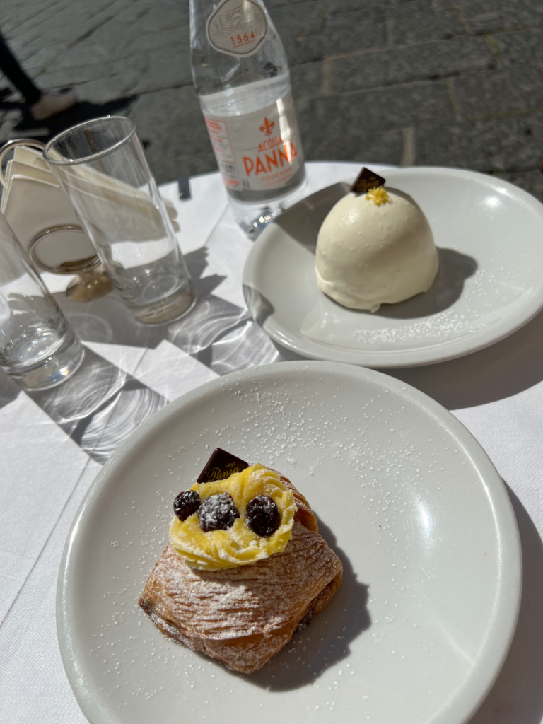 amalfi coast italy travel guide for best restaurant at Pasticceria Andrea Pansa pastry shop