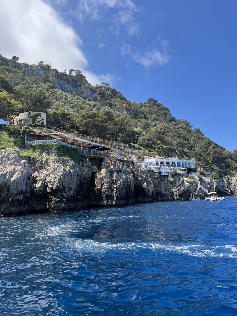 Capri italy travel guide for boat tour in amalfi coast island