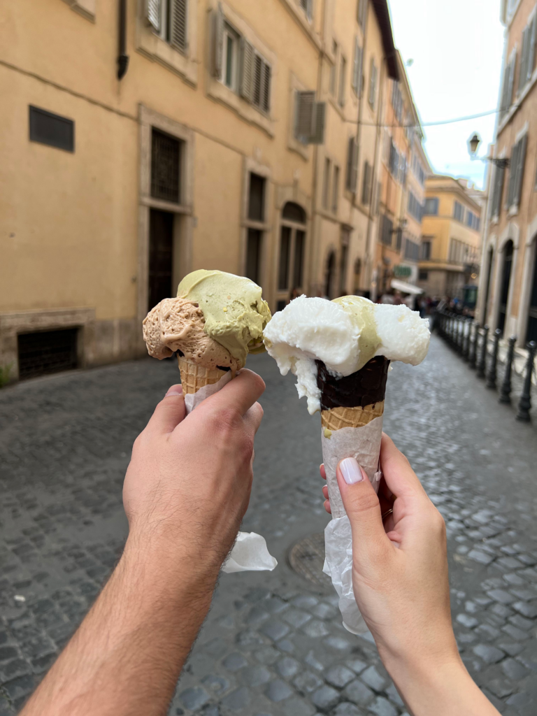 giolitti gelato in rome travel guide italy