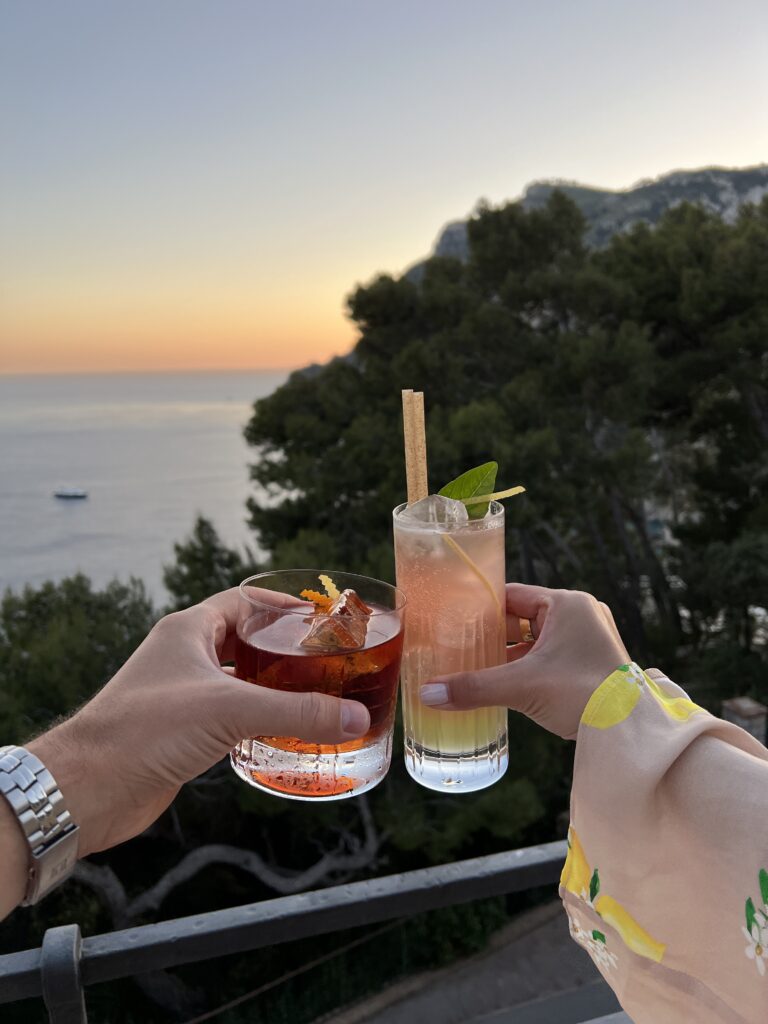 Capri italy travel guide for best le monzu restaurant at hotel punta tragara in amalfi coast island