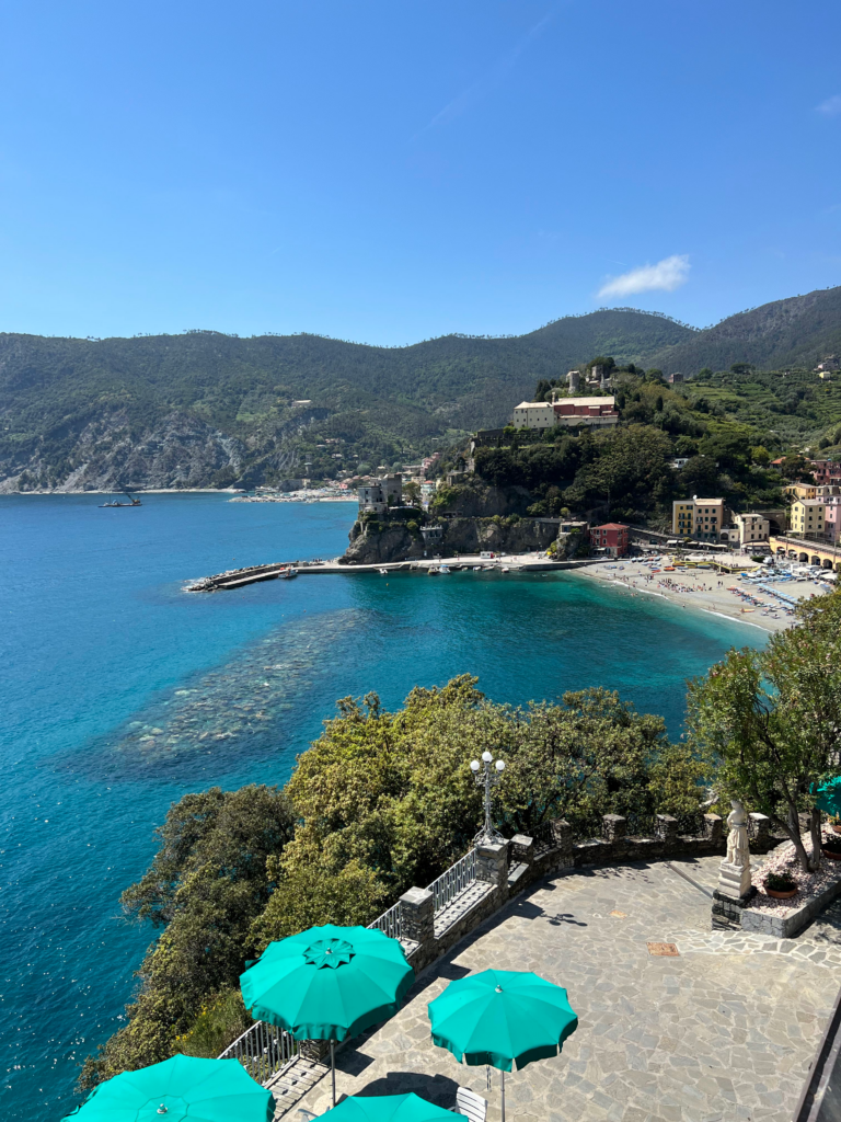 cinque terre italy travel guide for beach views in monterosso al mare