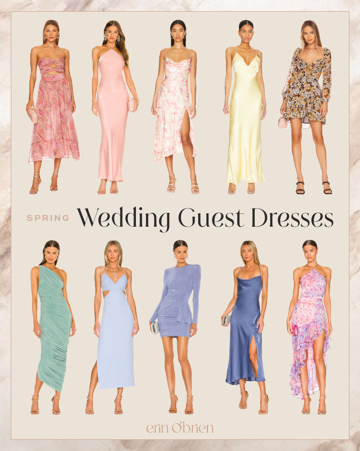 Spring Wedding Guest Dresses Erin O Brien