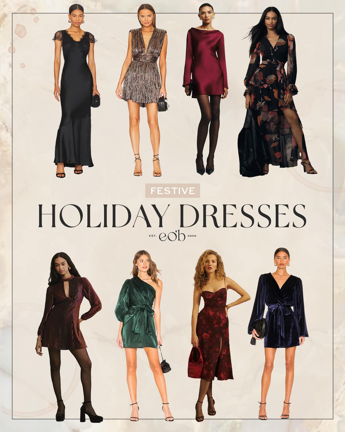 holiday cocktail dress