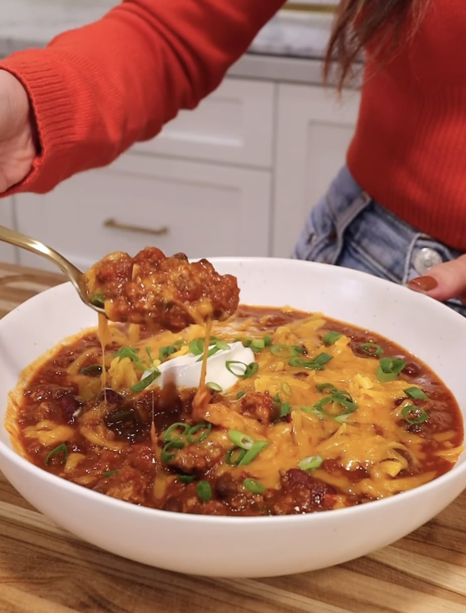 this hearty homemade chili is the ultimate comfort food for fall and winter