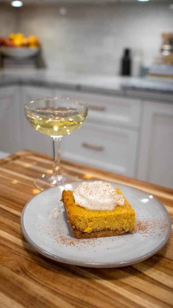 this pumpkin cheesecake bars recipe is the ultimate thanksgiving and holiday dessert treat