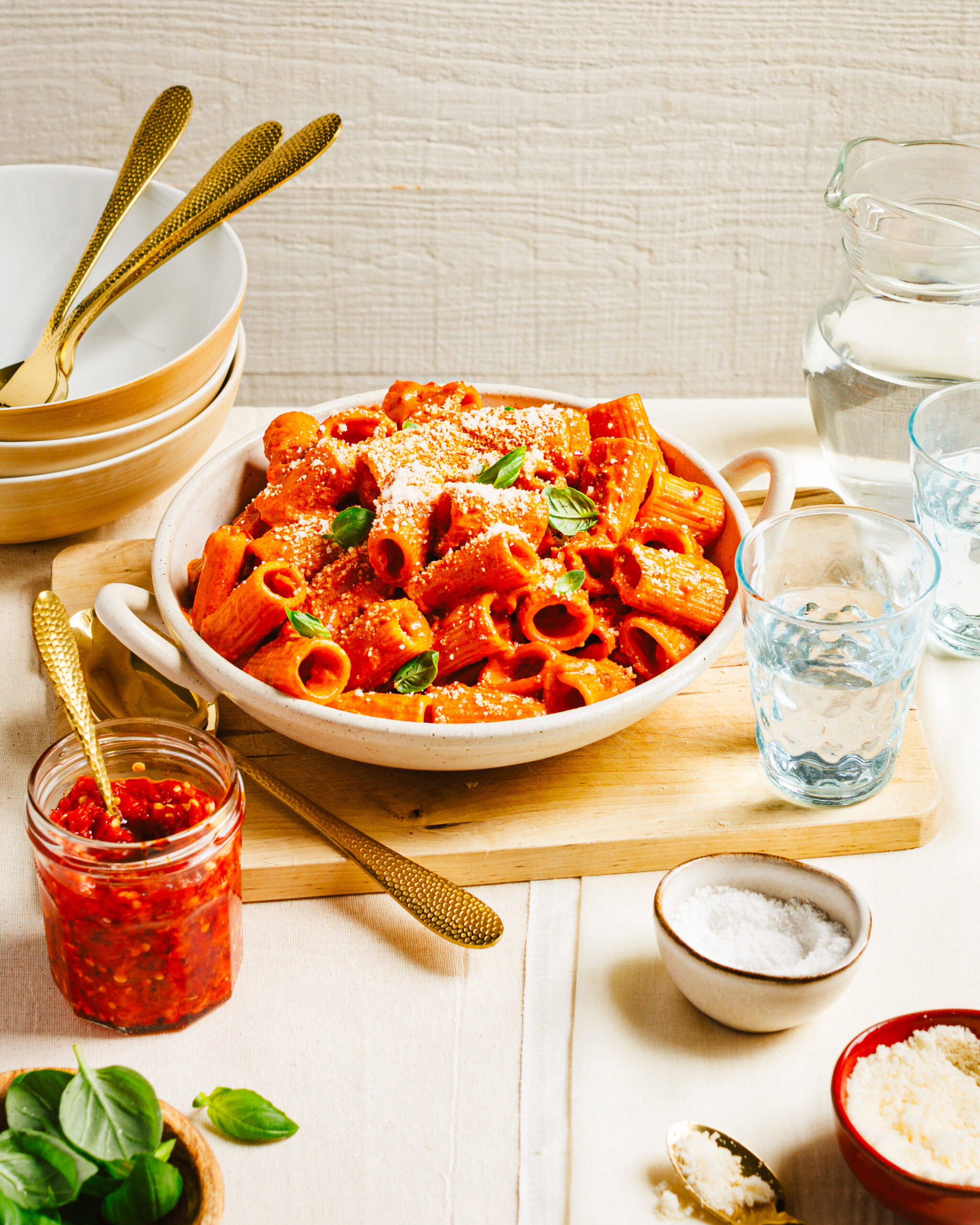 erin obrien's quick and easy spicy rigatoni pasta dinner