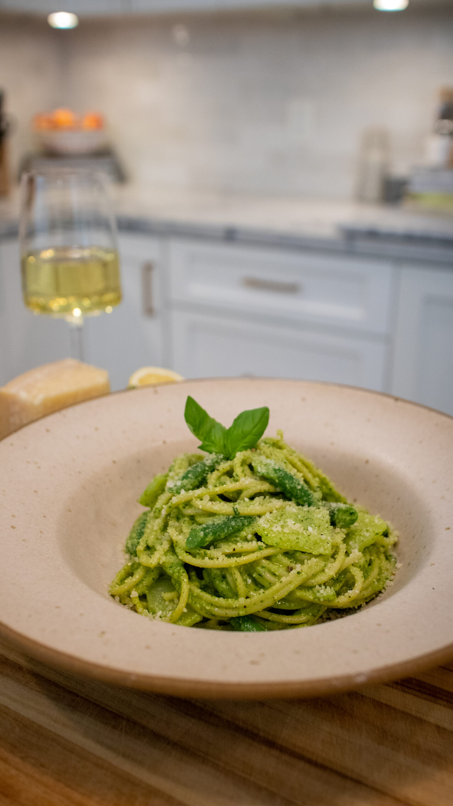 AUTHENTIC GENOVESE PESTO PASTA & POTATOES